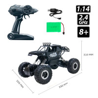 Машинка на радіокеруванні Sulong Toys Off-Road Crawler Кінець стежки матовий чорний 1:14 (SL-121RHMBl) Машинка на радіокеруванні Sulong Toys Off-Road Crawler Кінець стежки матовий чорний 1:14 (SL-121RHMBl)