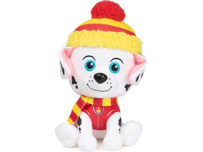 М'яка іграшка Paw Patrol Зимові свята Маршал 15 см (SM33351/6068124)