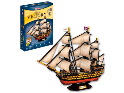 3D пазл CubicFun Корабель HMS Victory (T4019h)