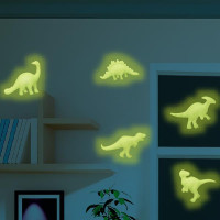 Набір сяючих 3D-наклейок 4M Динозаври (00-05426)