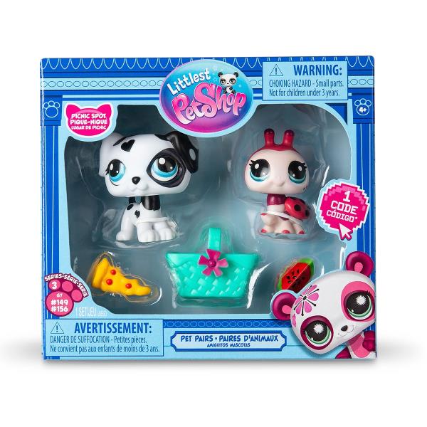 Набір фігурок Littlest Pet Shop Милий пікнік з аксесуарами (00624)