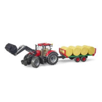 Модель Bruder Трактор Case IH Optum 300CVX із причепом для тюків 1:16 (03198) Модель Bruder Трактор Case IH Optum 300CVX із причепом для тюків 1:16 (03198)
