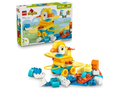 Конструктор LEGO DUPLO Town Тварини на колесах 3 в 1, 58 деталей (10448)