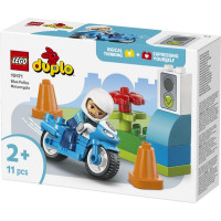 Конструктор LEGO DUPLO Town Синій поліцейський мотоцикл 11 Деталей ( 10471 )