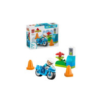 Конструктор LEGO DUPLO Town Синій поліцейський мотоцикл 11 Деталей ( 10471 )