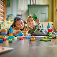 Конструктор LEGO® DUPLO® Classic Коробка кубиків для яскравих творчих збірок Іграшка для концентрації, 80 деталей (10479) Конструктор LEGO® DUPLO® Classic Коробка кубиків для яскравих творчих збірок Іграшка для концентрації, 80 деталей (10479)
