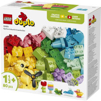 Конструктор LEGO® DUPLO® Classic Коробка кубиків для яскравих творчих збірок Іграшка для концентрації, 80 деталей (10479) Конструктор LEGO® DUPLO® Classic Коробка кубиків для яскравих творчих збірок Іграшка для концентрації, 80 деталей (10479)