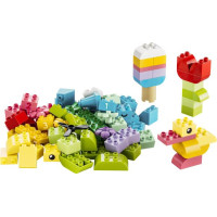 Конструктор LEGO® DUPLO® Classic Коробка кубиків для яскравих творчих збірок Іграшка для концентрації, 80 деталей (10479) Конструктор LEGO® DUPLO® Classic Коробка кубиків для яскравих творчих збірок Іграшка для концентрації, 80 деталей (10479)