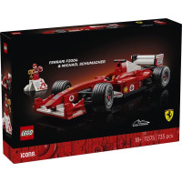 Конструктор LEGO® Icons Ferrari F2004 та Michael Schumacher 735 деталей (11375)