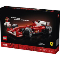 Конструктор LEGO® Icons Ferrari F2004 та Michael Schumacher 735 деталей (11375)