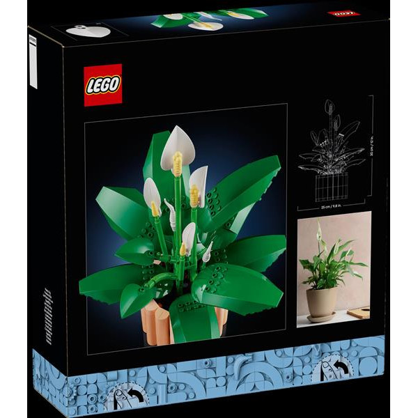 Конструктор LEGO Botanicals Спатифілум 474 Деталей (11504)
