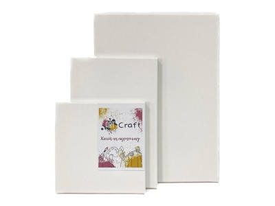 Полотно на підрамнику ArtCraft 40х50 см білий (13003)