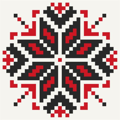 Картина за номерами ArtCraft Етнічний орнамент 30х30 см (13039-AC)