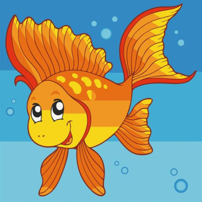 Картина за номерами ArtCraft Рибка 30х30 см (15033-AC)