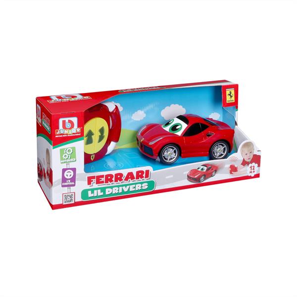 Машинка BB Junior Ferrari 488 GTB з інфрачервоним керуванням (16-82003) Машинка BB Junior Ferrari 488 GTB з інфрачервоним керуванням (16-82003)