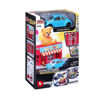 Ігровий набір Bburago City Автомодель із магазином іграшок 1:43 (18-31510)