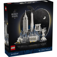 Конструктор LEGO® Architecture Нью-Йорк — «Велике яблуко» Модель, 1465 деталей (21066) Конструктор LEGO® Architecture Нью-Йорк — «Велике яблуко» Модель, 1465 деталей (21066)