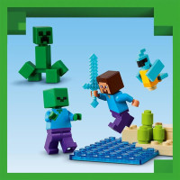 Конструктор LEGO Minecraft Будинок з вибухівки в джунглях 287 деталей (21275)