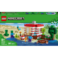 Конструктор LEGO Minecraft Будинок з вибухівки в джунглях 287 деталей (21275)