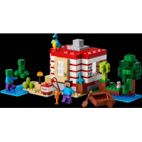 Конструктор LEGO Minecraft Будинок з вибухівки в джунглях 287 деталей (21275)