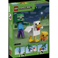 Конструктор LEGO® Minecraft™ Курячий Жокей Конструктор Декор (21582) Конструктор LEGO® Minecraft™ Курячий Жокей Конструктор Декор (21582)