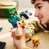 Конструктор LEGO® Minecraft™ Курячий Жокей Конструктор Декор (21582) Конструктор LEGO® Minecraft™ Курячий Жокей Конструктор Декор (21582)