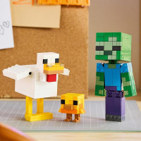 Конструктор LEGO® Minecraft™ Курячий Жокей Конструктор Декор (21582) Конструктор LEGO® Minecraft™ Курячий Жокей Конструктор Декор (21582)