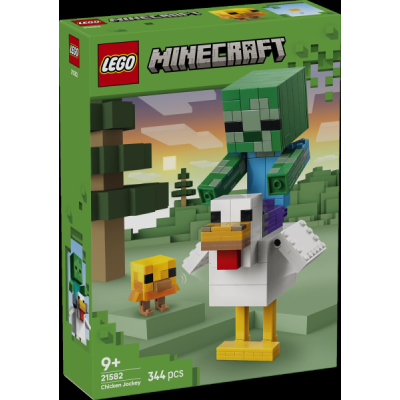 Конструктор LEGO® Minecraft™ Курячий Жокей Конструктор Декор (21582)