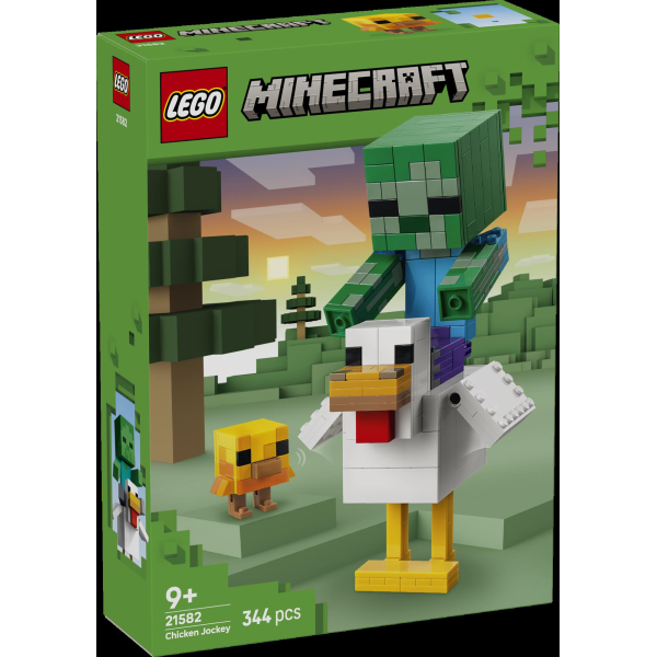 Конструктор LEGO® Minecraft™ Курячий Жокей Конструктор Декор (21582) Конструктор LEGO® Minecraft™ Курячий Жокей Конструктор Декор (21582)