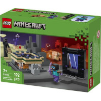 Конструктор LEGO Minecraft Подорож до Нижнього світу та Порталу до Краю 192 Деталі (21584)