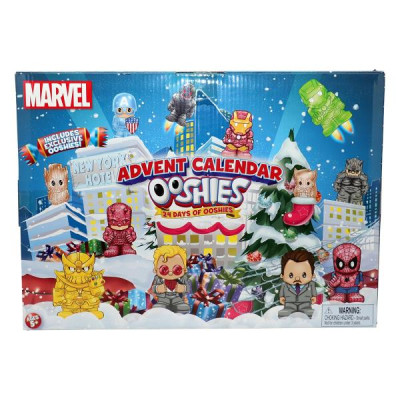 Адвент-календар с фігурками Ooshies Marvel 5 см 24 шт. (23296)