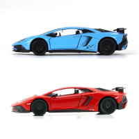 Автомодель - LAMBORGHINI AVENTADOR (червоний, синій) Автомодель - LAMBORGHINI AVENTADOR (червоний, синій)