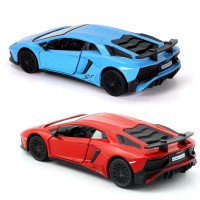 Автомодель - LAMBORGHINI AVENTADOR (червоний, синій) Автомодель - LAMBORGHINI AVENTADOR (червоний, синій)