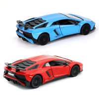 Автомодель - LAMBORGHINI AVENTADOR (червоний, синій) Автомодель - LAMBORGHINI AVENTADOR (червоний, синій)