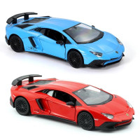 Автомодель - LAMBORGHINI AVENTADOR (червоний, синій) Автомодель - LAMBORGHINI AVENTADOR (червоний, синій)