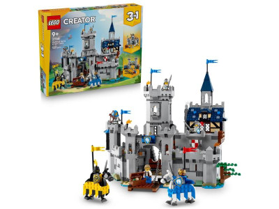 Конструктор LEGO Creator Середньовічний замок із лицарем на коні (31168)