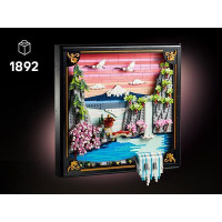 Конструктор LEGO ART Японський пейзаж із цвітом сакури 1892 Деталі ( 31218 )