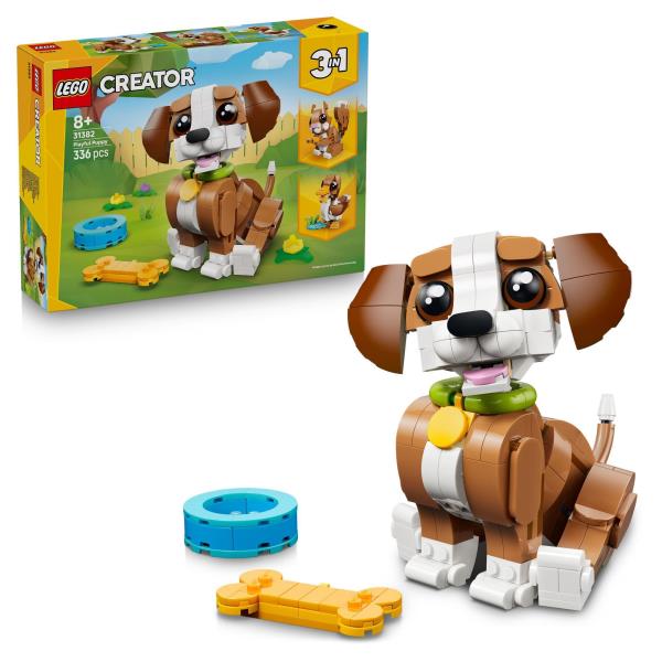 Конструктор LEGO Creator Чарівні тварини: грайливе цуценя 336 Деталей ( 31382 )