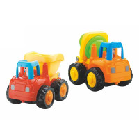 Набір машинок Hola Toys Самоскид і бетоновоз 6 шт. (326CD-6) Набір машинок Hola Toys Самоскид і бетоновоз 6 шт. (326CD-6)