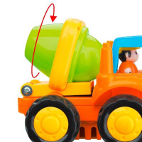 Набір машинок Hola Toys Самоскид і бетоновоз 6 шт. (326CD-6) Набір машинок Hola Toys Самоскид і бетоновоз 6 шт. (326CD-6)