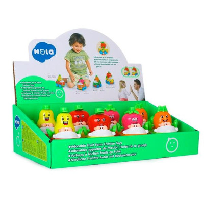 Набір машинок Hola Toys Тутті-Фрутті 8 шт. (356A)