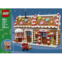 Конструктор LEGO® Святковий пряниковий будиночок Різдвяна іграшка для дітей (40809)