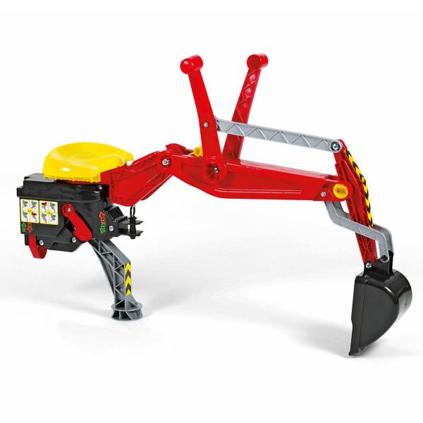 Ківш екскаваторний Rolly Toys RollyBackhoe для веломобілів червоний (409327) Ківш екскаваторний Rolly Toys RollyBackhoe для веломобілів червоний (409327)