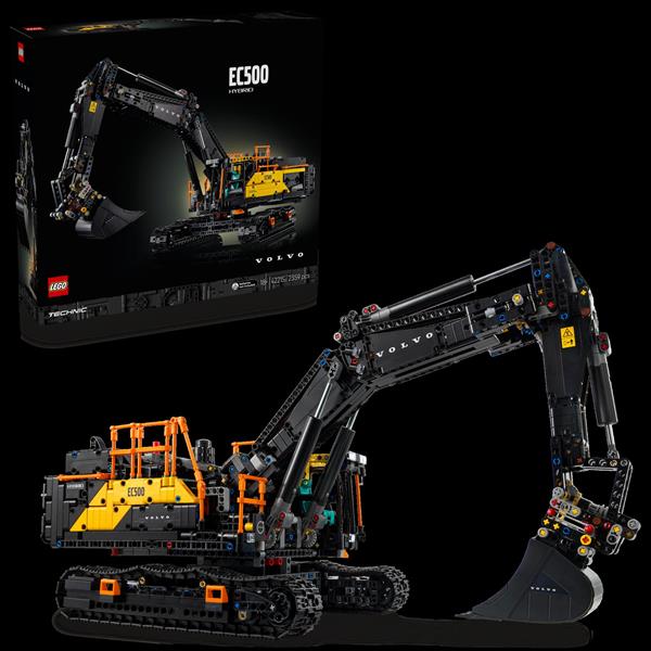 Конструктор LEGO Technic Екскаватор Volvo EC500 Hybrid 2359 деталей (42215)