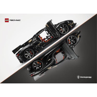 Конструктор LEGO® Technic Мегакар Koenigsegg Sadair's Spear Набір (42232)