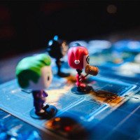 Настільна гра Funko Pop Funkouniverse Комікси DC 4 фігурки (42628)