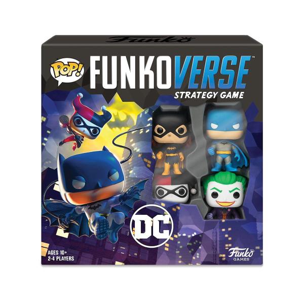 Настільна гра Funko Pop Funkouniverse Комікси DC 4 фігурки (42628)