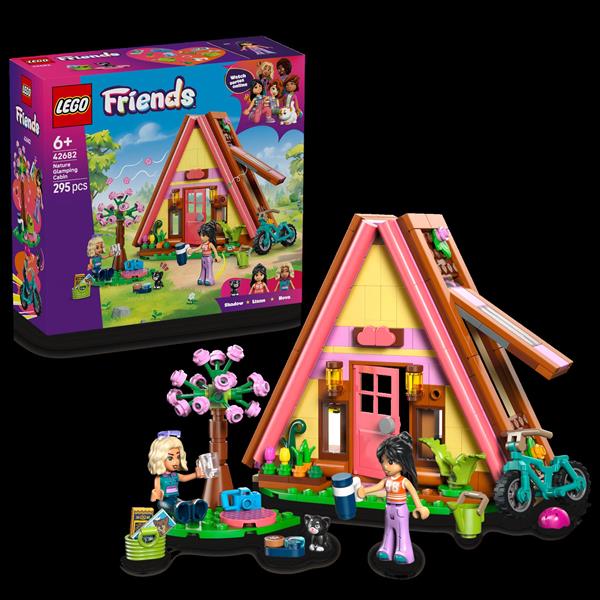 Конструктор LEGO® Friends Будиночок для кемпінгу на природі Іграшка, 295 деталей (42682)