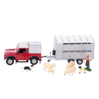 Набір Britains Модель Land Rover з причепом та фігурками 1:32 (43138)