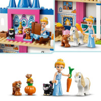 Констурктор LEGO® Disney Принцеса Замок Попелюшки та її друзів-тварин, 149 деталей (43283) Констурктор LEGO® Disney Принцеса Замок Попелюшки та її друзів-тварин, 149 деталей (43283)